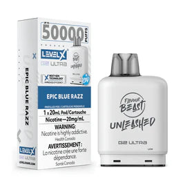 Flavour Beast Unleashed Level X G2 Ultra Pod - Epic Blue Razz (AB)