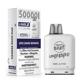 Flavour Beast Unleashed Level X G2 Ultra Pod - Epic Dark Berries (AB)