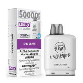 Flavour Beast Unleashed Level X G2 Ultra Pod - Epic Grape (AB)