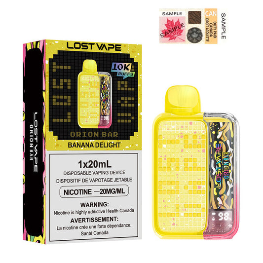 Lost Vape Orion Bar 10000 - Banana Delight (Vape Tax Included)