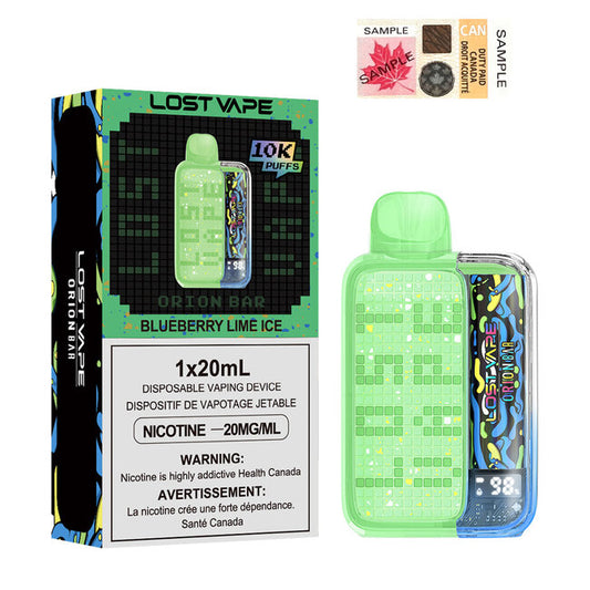 Lost Vape Orion Bar 10000 - Cactus Lime Fizz Ice (Vape Tax Included)