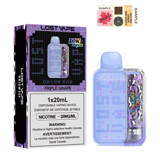 Lost Vape Orion Bar 10000 - Triple Grape (Vape Tax Included)