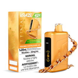 Kraze 42000 Luna Disposable - Golden Cantaloupe Ice 20mg (AB)