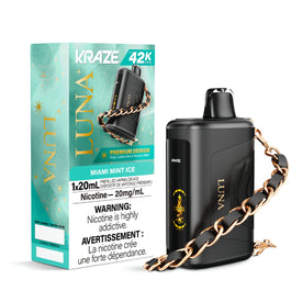 Kraze 42000 Luna Disposable - Miami Mint Ice 20mg (AB)