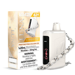 Kraze 42000 Luna Disposable - Pristine Pina Colada Ice 20mg (AB)