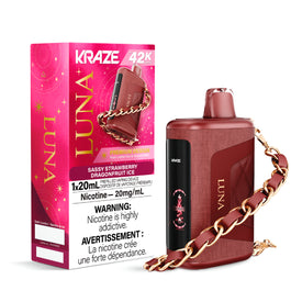 Kraze 42000 Luna Disposable - Sassy Strawberry Dragonfruit Ice 20mg (AB)