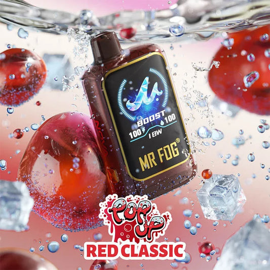 Mr. Fog Nova 36000 - Popup Red Classic (AB)