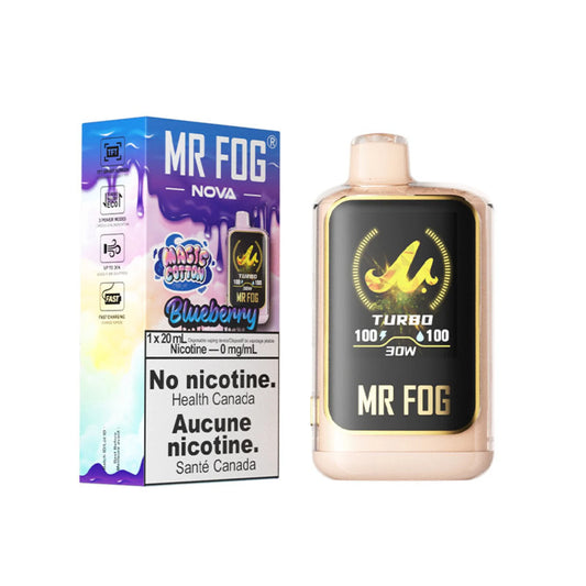 Mr. Fog Nova 36000 - Magic Cotton Blueberry (AB)