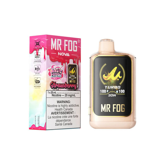 Mr. Fog Nova 36000 - Magic Cotton Strawberry (AB)