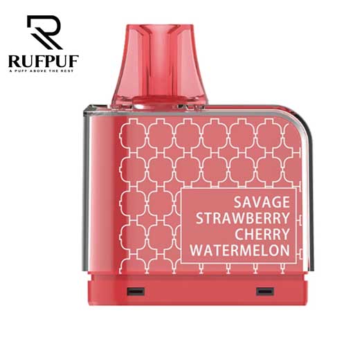 Rufpuf Klikit Pod 5000 Savage Strawberry Cherry Watermelon (Vape tax included)