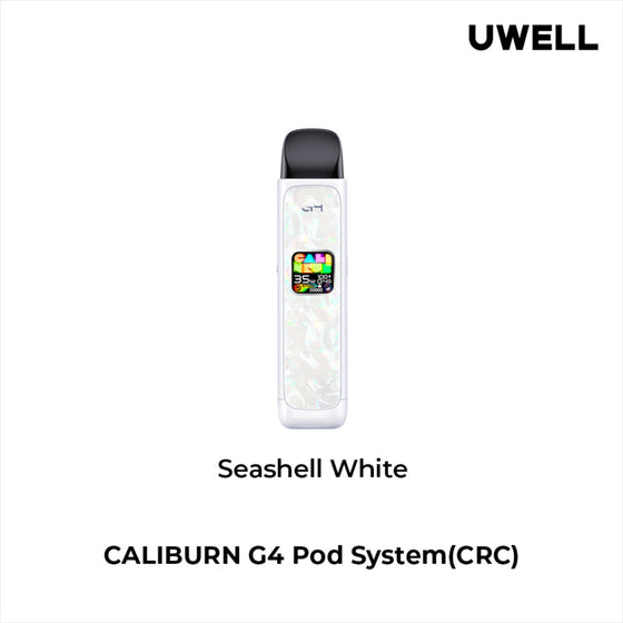 UWELL CALIBURN G4 POD KIT - Seashell White