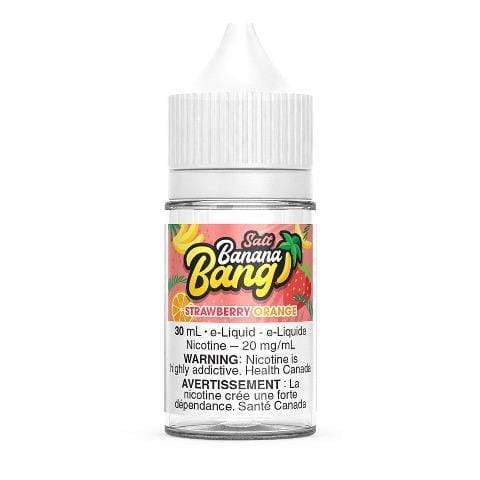 Banana Bang Salt E-Juice 30ml (20mg) (Vape tax included) - Strawberry Orange