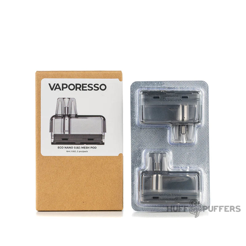 Vaporesso Eco Nano 0.8ohm Mesh Pod 6ml 2pk