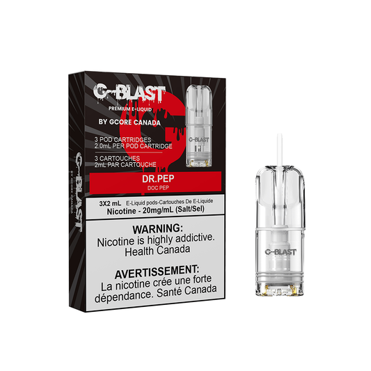 G-Blast Pods Dr. Pep (20mg/mL) (Vape tax included)