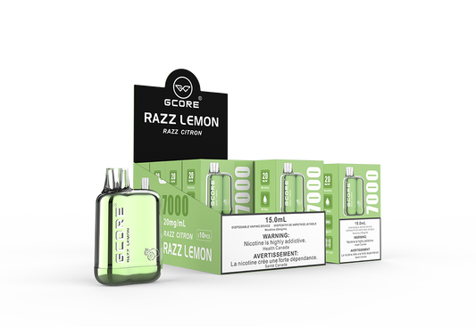 Box Mod 7000 20mg Razz Lemon (Vape tax included)