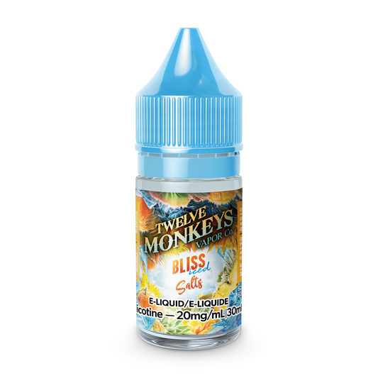 Twelve Monkeys Iced Age 30mL Juice - Bliss Iced