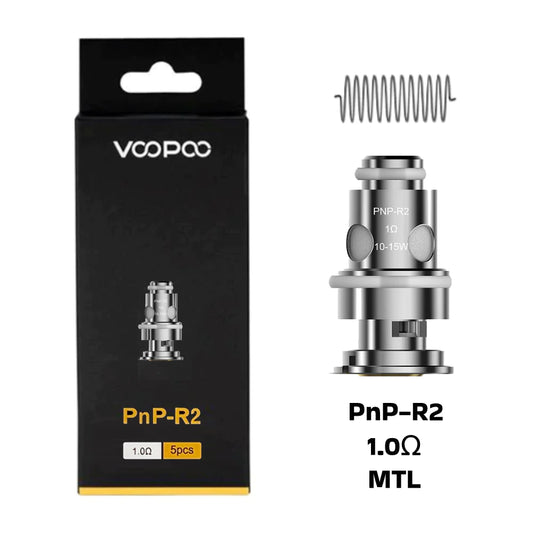 Voopoo PNP - R2 1.0ohm replacement coils 5/pk