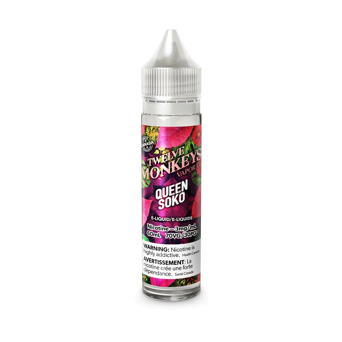 Twelve Monkeys 60mL Juice - Queen Soko