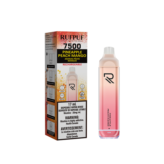 7500 RUFPUF Pineapple Peach Mango 20mg (FED)