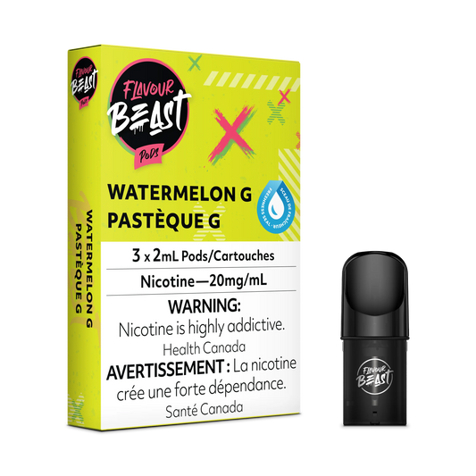 Flavour Beast Pods - Watermelon G (20mg/mL) (FED)
