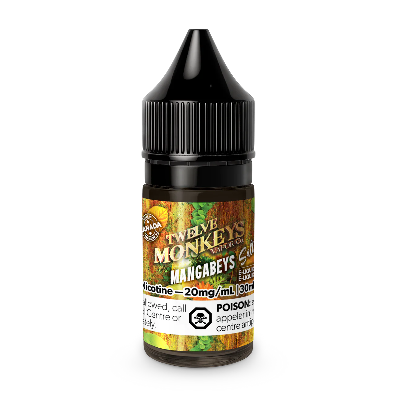 Twelve Monkeys 30mL Juice - Mangabeys