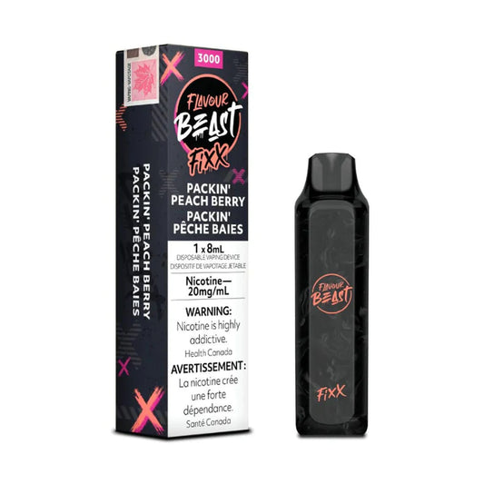 FLAVOUR BEAST FIXX 3000 PACKIN' PEACH BERRY