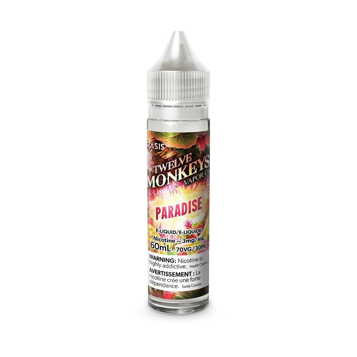 Twelve Monkeys 60mL Juice - Paradise