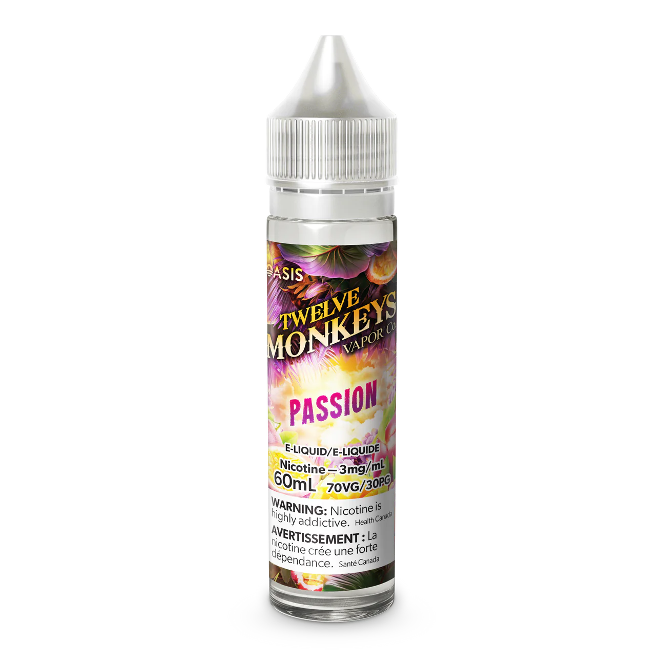 Twelve Monkeys 60mL Juice - Passion