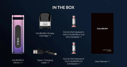 Uwell Caliburn X Pod Kit