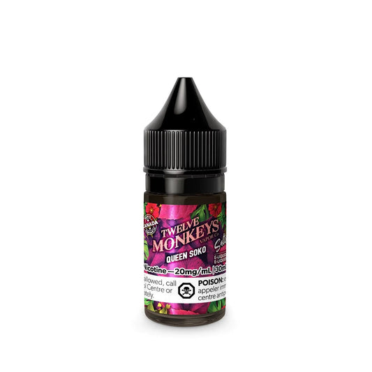 Twelve Monkeys 30mL Juice - Queen Soko