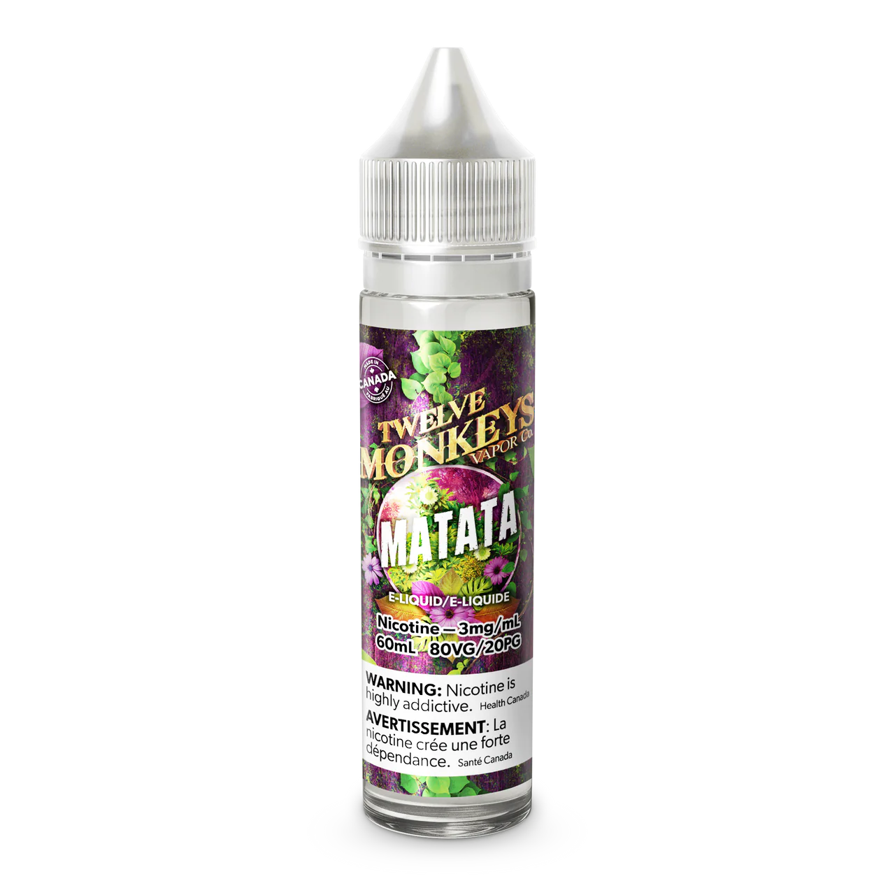 Twelve Monkeys 60mL Juice - Matata