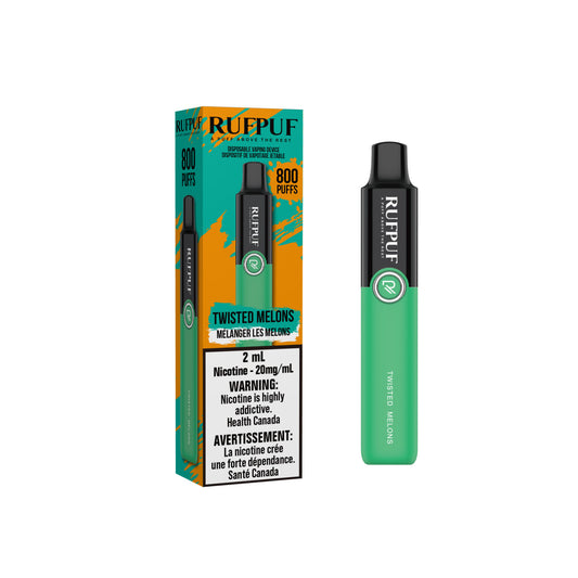 Rufpuf 800 Twisted Melons (Vape tax included)