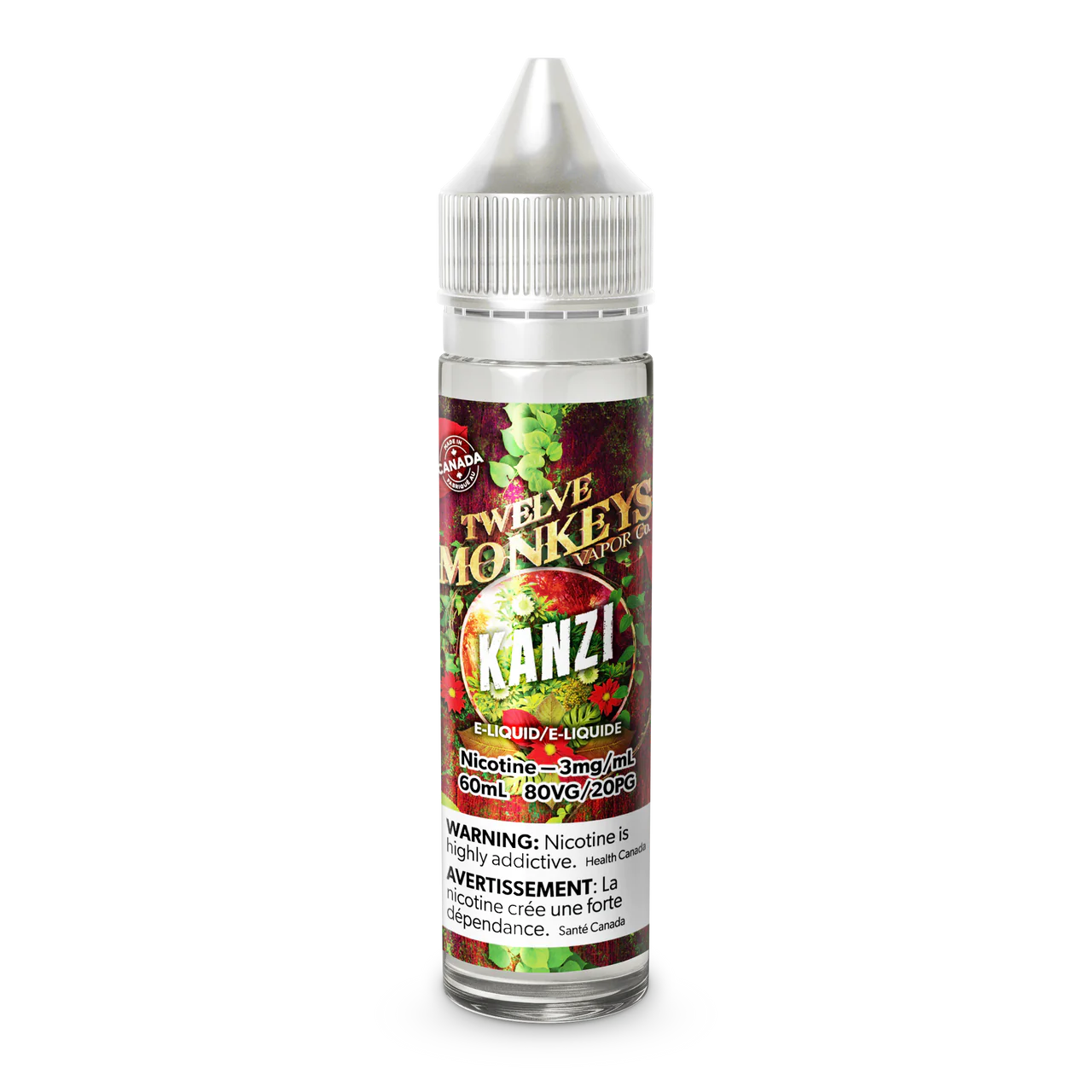 Twelve Monkeys 60mL Juice - Kanzi