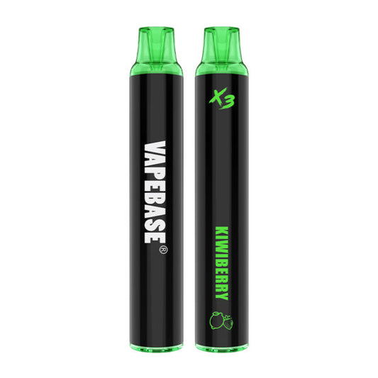 Vapebase 3000 KiwiBerry (20mg/ml) (Vape tax included)