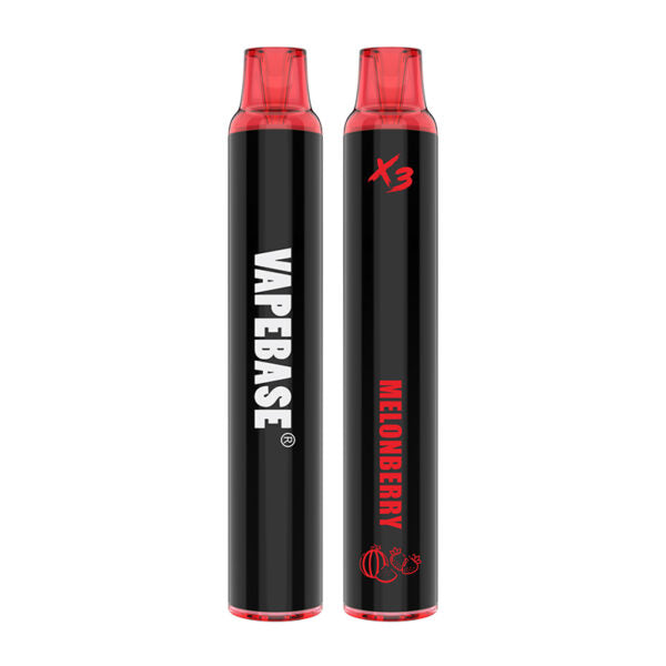 Vapebase 3000 Melonberry (20mg/ml) (Vape tax included)